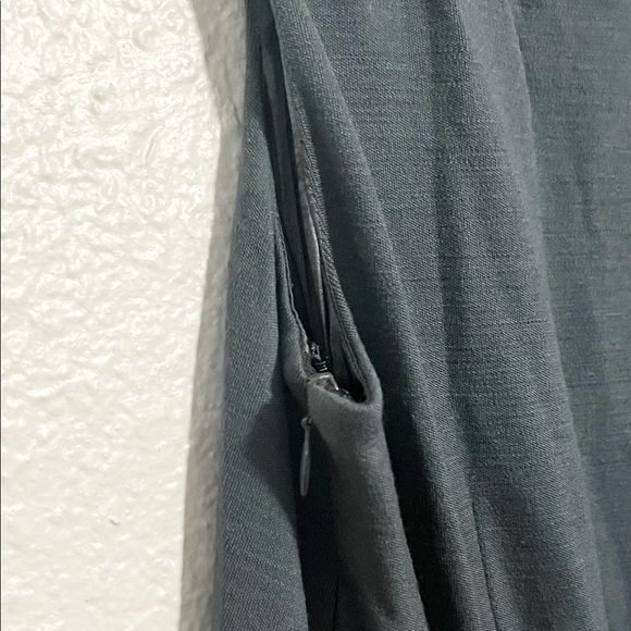 CATHERINE MALANDRINO Size Medium Black Wool Beaded Sleeveless Dress EUC - Picture 2 of 6